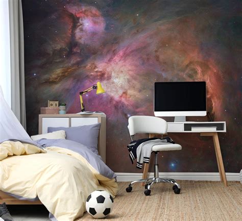 Orion Nebula Space Wall Mural Space Murals Eazywallz Eazywallz