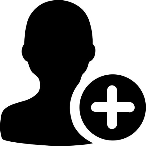 Download User Add Svg Png Icon Free Download (#120194) - OnlineWebFonts.COM