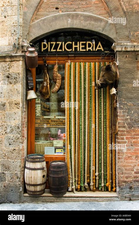 Shop Front Of The Grocery And Delicatessen Shop Pizzicheria De Miccoli