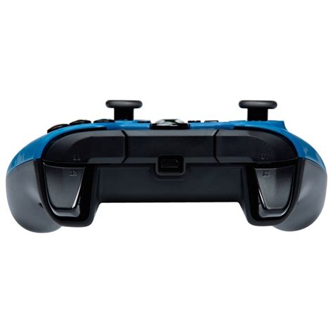 Pdp Gaming Blue Camo Wired Controller For Xbox One And Series X Smyths