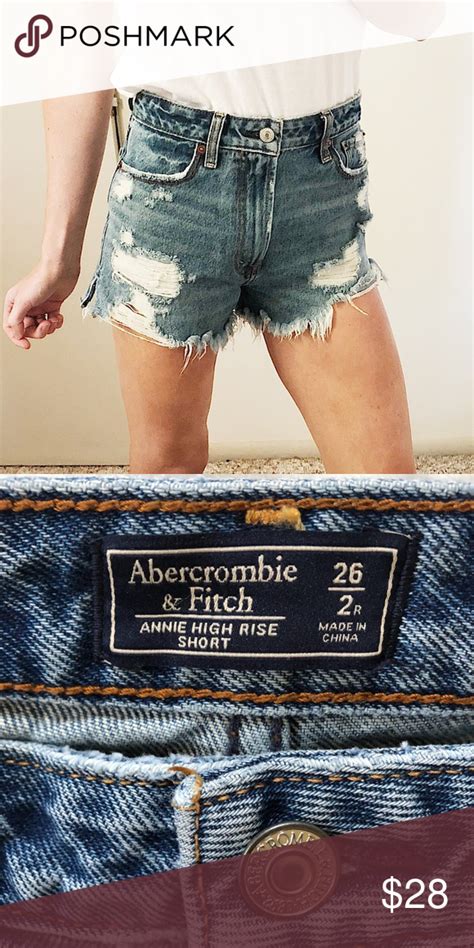 Abercrombie And Fitch Annie High Rise Shorts High Rise Shorts