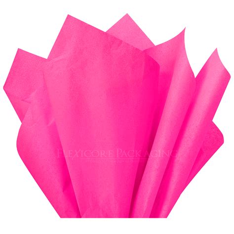 Hot Pink Tissue Paper 15x20 100 Ct