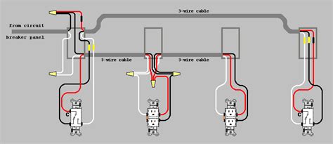 3 Way Outlet Wiring Light Switch Wiring Diagrams Do It Yourself Help