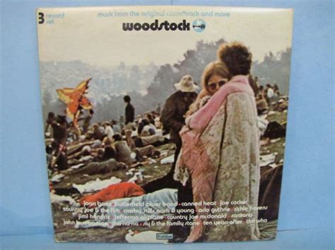 Woodstock 3 Record Album Set