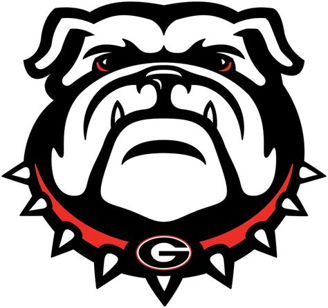 Georgia Bulldogs Bulldog Logo Vinyl Decal Sticker 5 Sizes