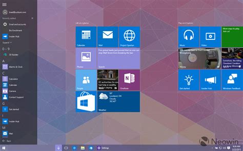 Hands On Windows 10 Build 10125 New Icons Ui Changes And More Neowin