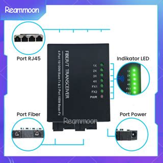 Jual Poe Media Converter Fo Lan Htb Fo Lan Mpbs F E