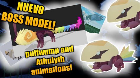 NEW Easter Boss Model Puffwump And Athulyth Animations Creatures Of Sonaria YouTube