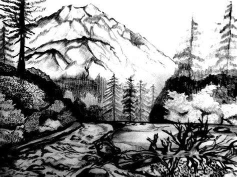 Landscape scenery coloring pages for adults. Pin on coloring pages