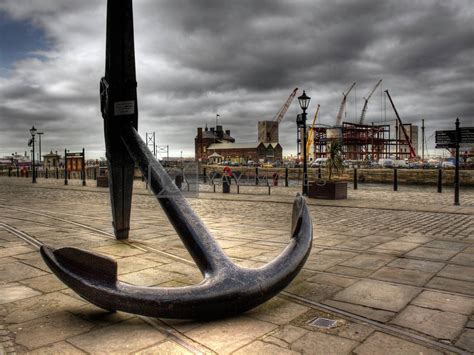 Hdr Image Of A Very Large Ships Anchor Royalty Free Stock Image Stock