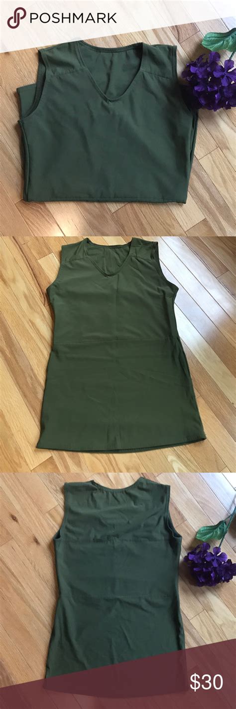 Sold Gc2b Tank Binder 2xl Clothes Design Olive Tank Fashion Design