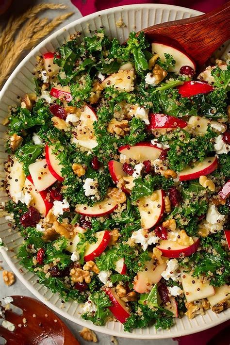 Kale Apple And Quinoa Salad Cooking Classy