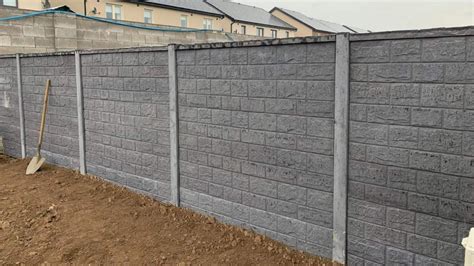 Concrete Post And Panel Fencing Product By Mulligan Fencing