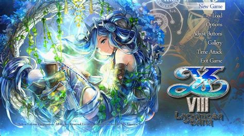 Ys Viii Lacrimosa Of Dana Pc New Game Ex Party Mod Youtube