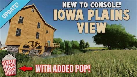 IOWA PLAINS VIEW FS22 MAP TOUR NEW MOD MAP Farming Simulator 22