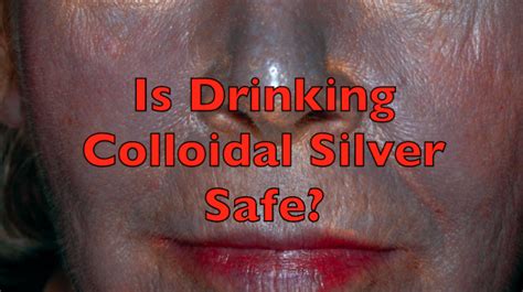 Can Drinking Colloidal Silver Turn You Bluepermanently Roy On Rescue
