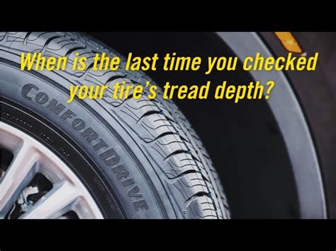 How To Measure Tire Tread Depth Goodyear Tires