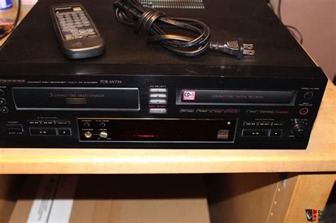 Pioneer Cd Recorder With 3 Disc Cd Changer Pdr W739 Photo 563490 Us