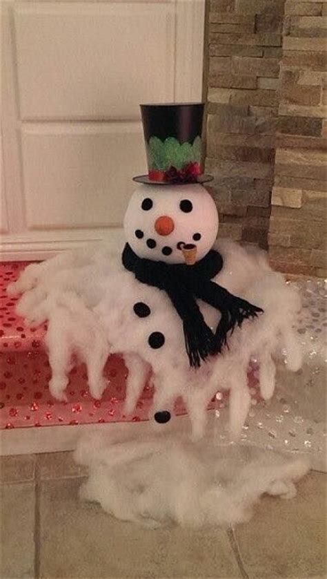 50 Best Diy Snowman Christmas Decoration Ideas Pink Lover