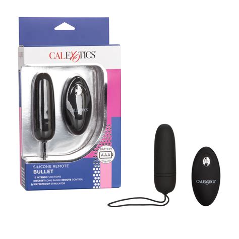 Calexotics Silicone Remote Bullet Vibrator Waterproof Sex Toys For