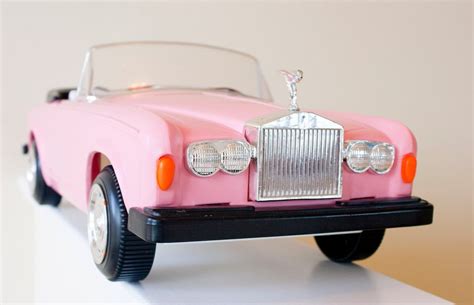 Vintage Rolls Royce Pink Zima Barbie Convertible Toy Car Etsy