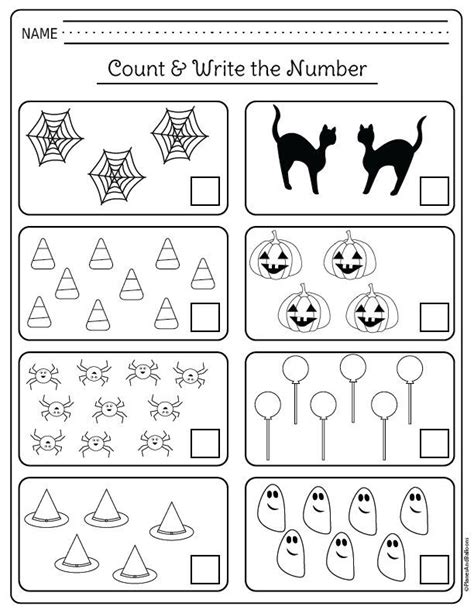 Maybe you would like to learn more about one of these? Halloween kindergarten worksheets for math centers and ...
