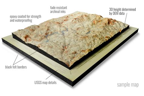 Kentucky 3d Usgs Historical Topography Raised Relief Map U