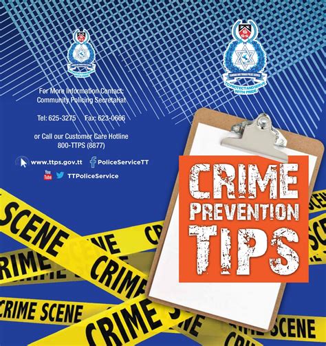 Crime Prevent Tips Brochure Ttps Flip Pdf Online Pubhtml5
