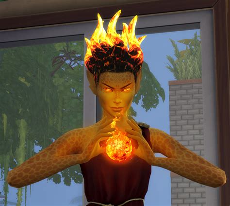 Zaneida And Sims4 Tentacles Head Fire Ears Supersims