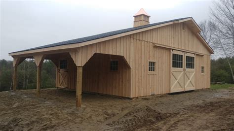 Trailside Modular Barn Sterling Ct Jandn Structures