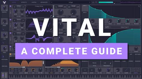 Vital Synth Full Tutorial - Sound Design Fundamentals