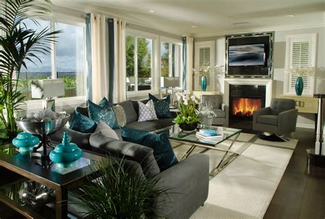 22 Teal Living Room Designs Decorating Ideas Design