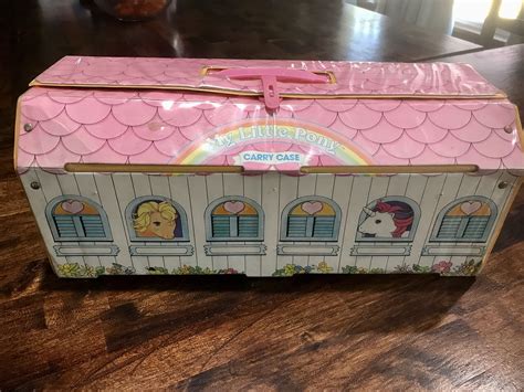 Vintage 1983 My Little Pony Stable Carry Case Etsy In 2020 My