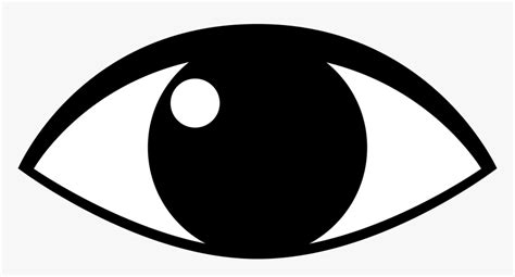 Eyeball Eye Clip Art Black And White Free Clipart Images