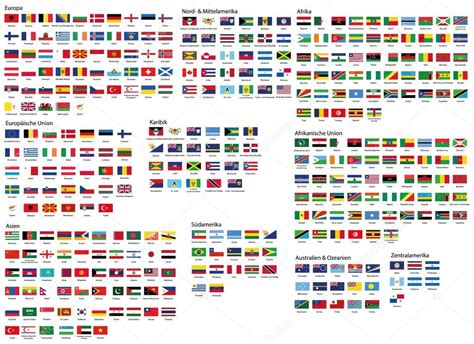 Todas Las Banderas Nacionales Del Mundo Con Nombres Alta Calidad
