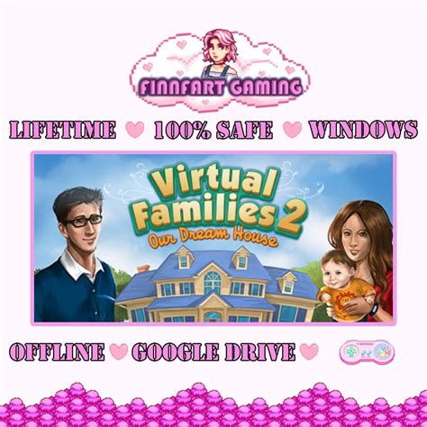 Virtual Families 2 Our Dream House Original Pc Game Digital