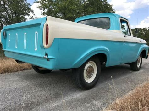 1963 Ford F100 Unibody Classic Unibody Hot Rod Shortbed For Sale