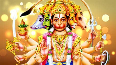 Panchmukhi hanuman bhagwan wallpaper image pic. Download Wallpaper of Panchmukhi God Hanuman | HD Wallpapers