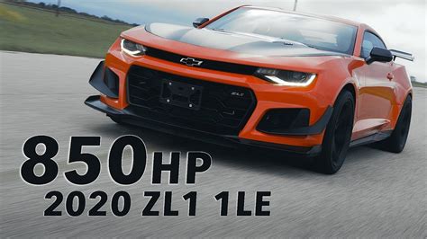 2020 Hennessey Hpe850 Camaro Zl1 1le In Action