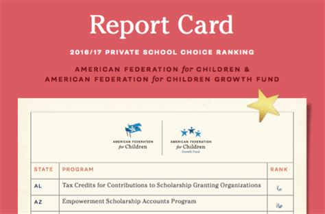Afc Releases First Ever 201617 School Choice Report Card
