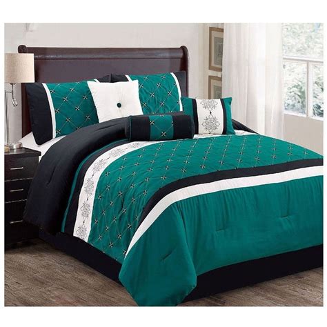 Comforter Sets | Luxury comforter sets, Comforter sets, Teal bedding sets