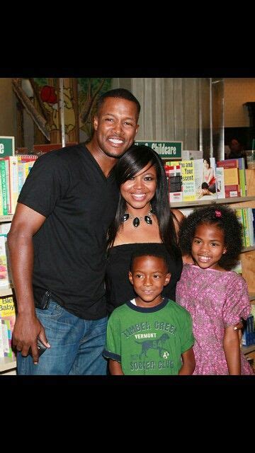 Flex Alexander And Wife And Singer Shanice And Their Children Cute