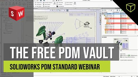 Solidworks Pdm Standard The Free Pdm Vault Youtube
