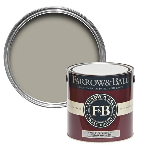 Farrow And Ball Limewash Paint No 5 Hardwick White 5l