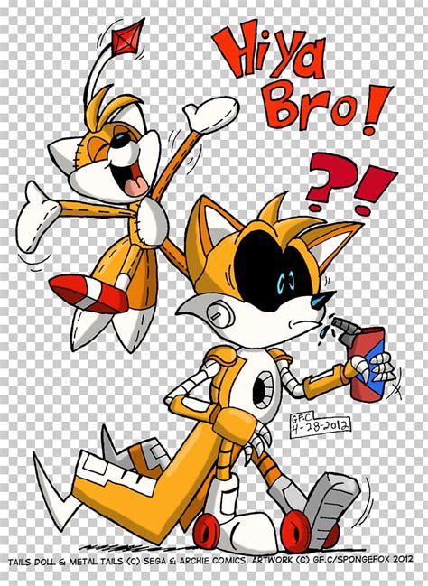 Tails Doll Metal Sonic Sonic R Sonic Dash Png Clipart Archie Comics