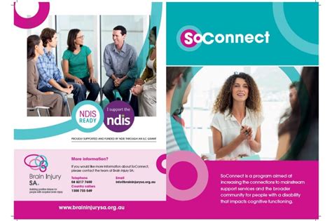 Soconnect Program For People With A Disability That Impacts Cognitive