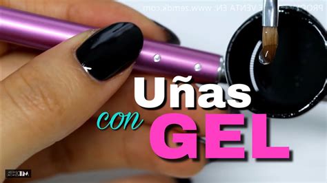 Clase 38 💅🏻 UÑas De Gel Con Tips Natural Paso A Paso Youtube