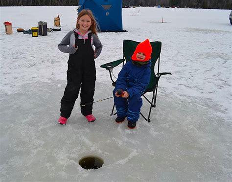 Kids Ice Fishing Brenda Everson~shaw
