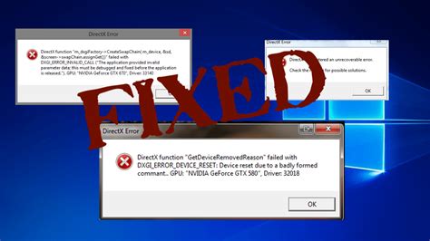 How To Get Rid Of Directx Problems Archives Fix Pc Errors