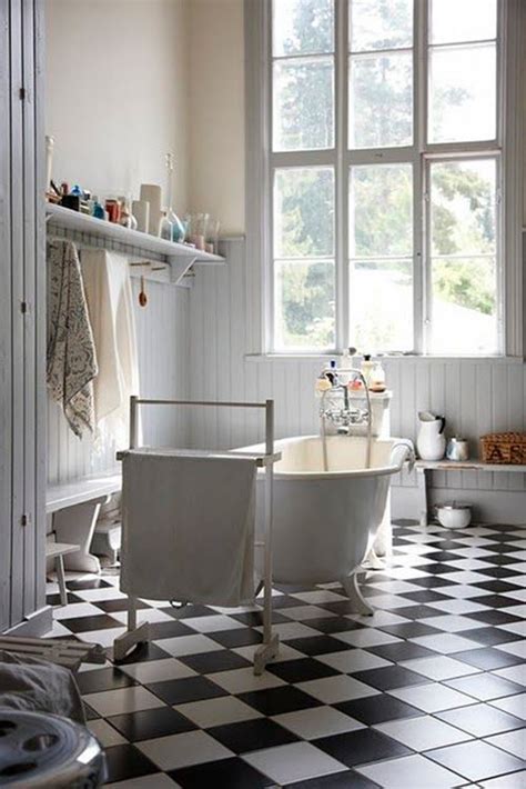 It's the place to which you escape to prepare for the day and unwind when it's done. 18 large white bathroom floor tiles ideas and pictures 2020
